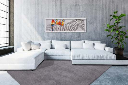 High-Pile Rug - Jurata Silver