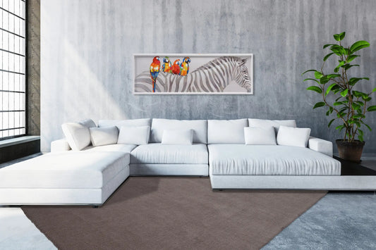 High-Pile Rug - Jurata Taupe