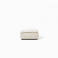 Pouf Linoa - Crème Beige