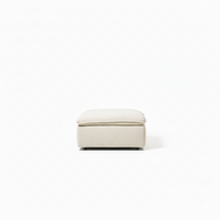 Pouf Linoa - Crème beige | Marcottestyle