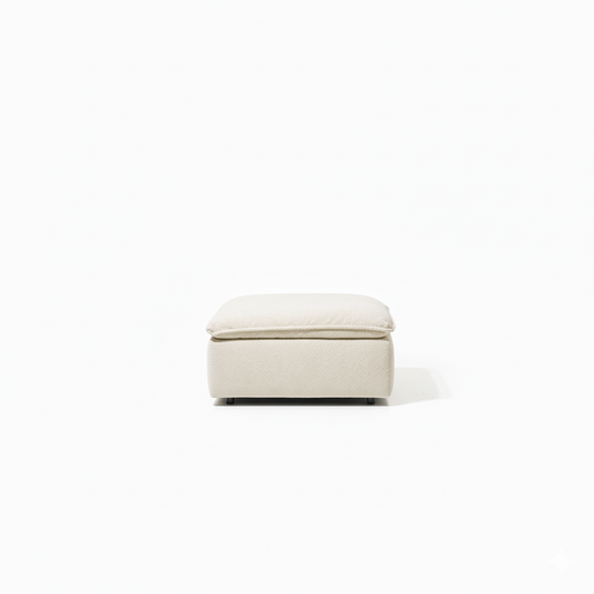 Pouf Linoa - Cream Beige | Marcottestyle