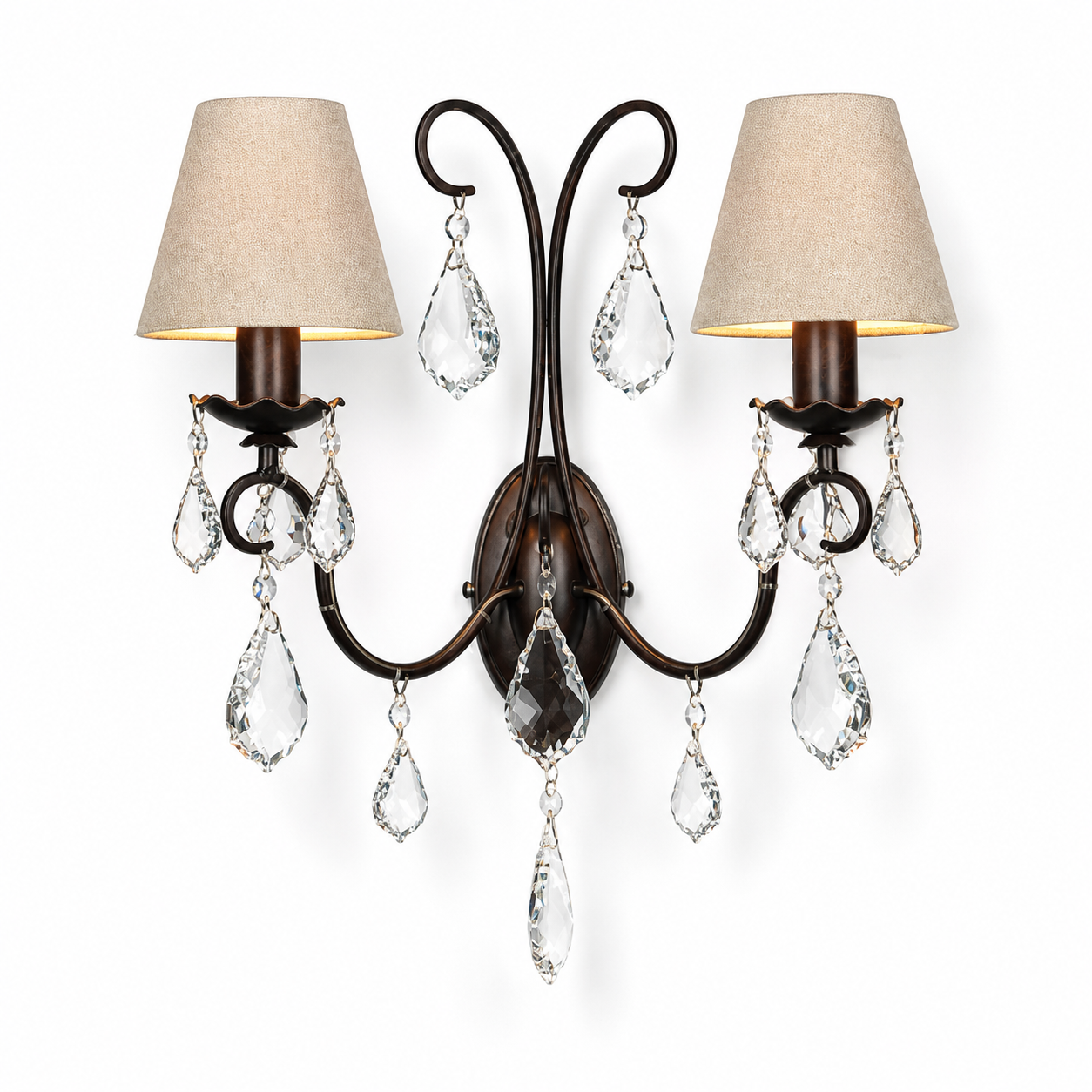 Wall Lampe Drei 1664W - Rost