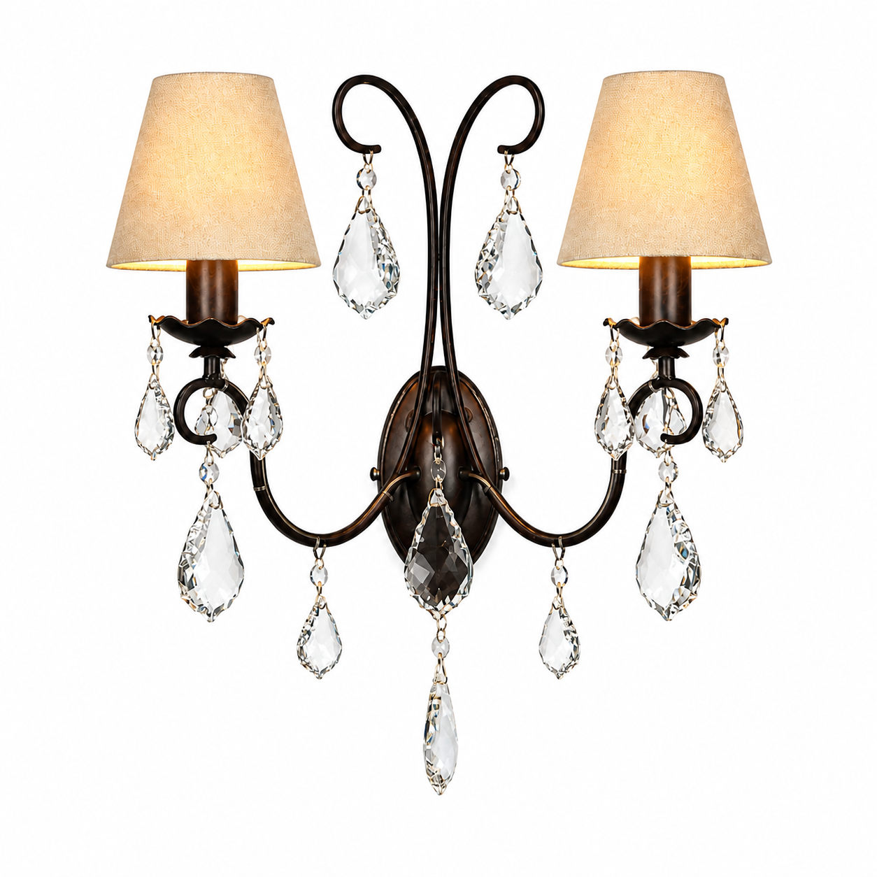 Wall Lampe Drei 1664W - Rost