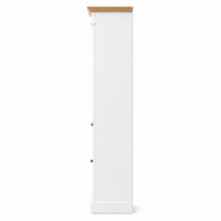 Westcott White Oak Bathroom Storage Cabinet - 55 x 41 x 200 cm