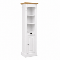 Westcott White Oak Bathroom Storage Cabinet - 55 x 41 x 200 cm