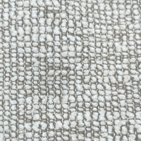 Dining Chair Elise - Light Grey Lodge Fabric & Black Swivel Base - 60 x 60 x 80 cm