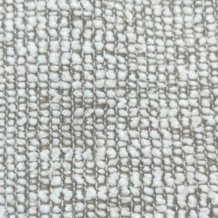 Speisestuhl Elise - Light Grey Lodge Fabric & Black Swivel Base - 60 x 60 x 80 cm