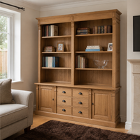 Sideboard - Ardenne - Solid Oak - 223 x 51 x 228 cm - Oak