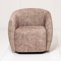 Armchair Bassevelde - Dusty Pink - 82 x 85 x 76 cm | Marcottestyle