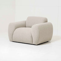 Armchair Zulte - Cream Beige - 105 x 92 x 73 cm | Marcottestyle