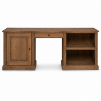 Desk - Atelier - Solid Pine - 199 x 51 x 78 cm - Natural