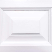 White colour and material sample for the Bandol bar cabinet