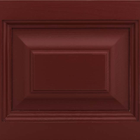 Bordeaux colour and material sample for the Fronsac bar cabinet