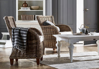 Baron Kubu Rattan Arm Chair