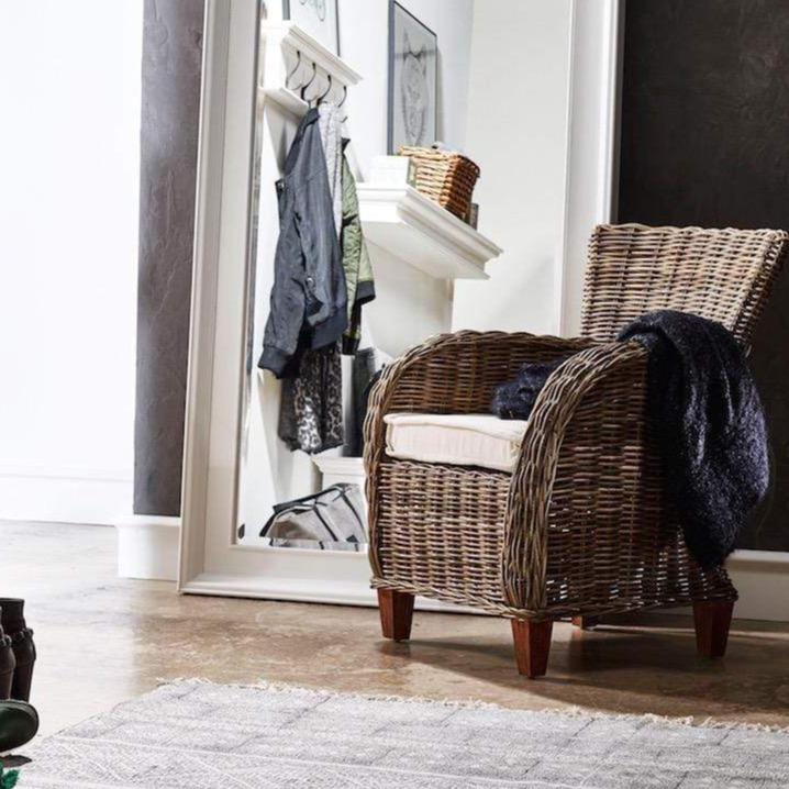 Baroness Kubu Rattan Arm Chair | Marcottestyle