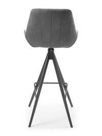 Tabouret de bar Ferrara grey zh 75 - MCS