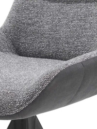 Tabouret de bar Ferrara grey zh 75 - MCS