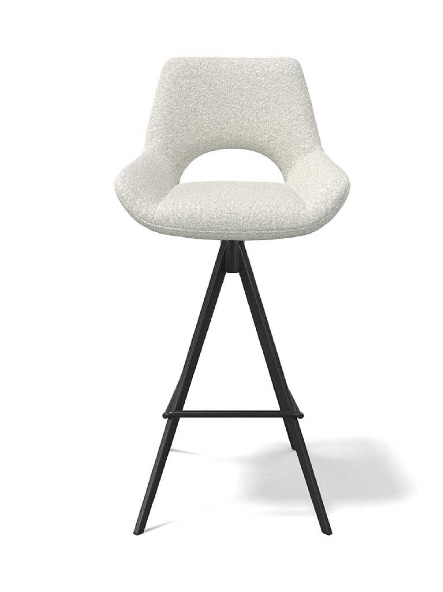 Barstoel Messina Ascot 1047 Pearl Zithoogte 75 cm - MCS