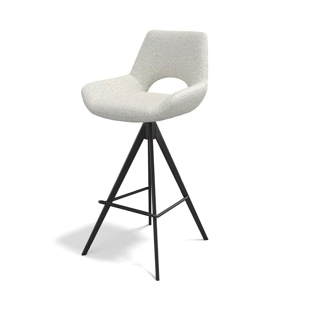Barstoel Messina Ascot 1047 Pearl Zithoogte 75 cm - MCS