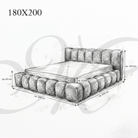 Lit Vellura - Noir | Slatted Base & Matress