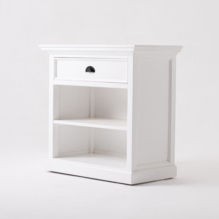 Bedside Table with shelves - Vue latérale | Marcottestyle