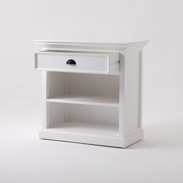 Bedside Table with shelves - Vue latérale | Marcottestyle