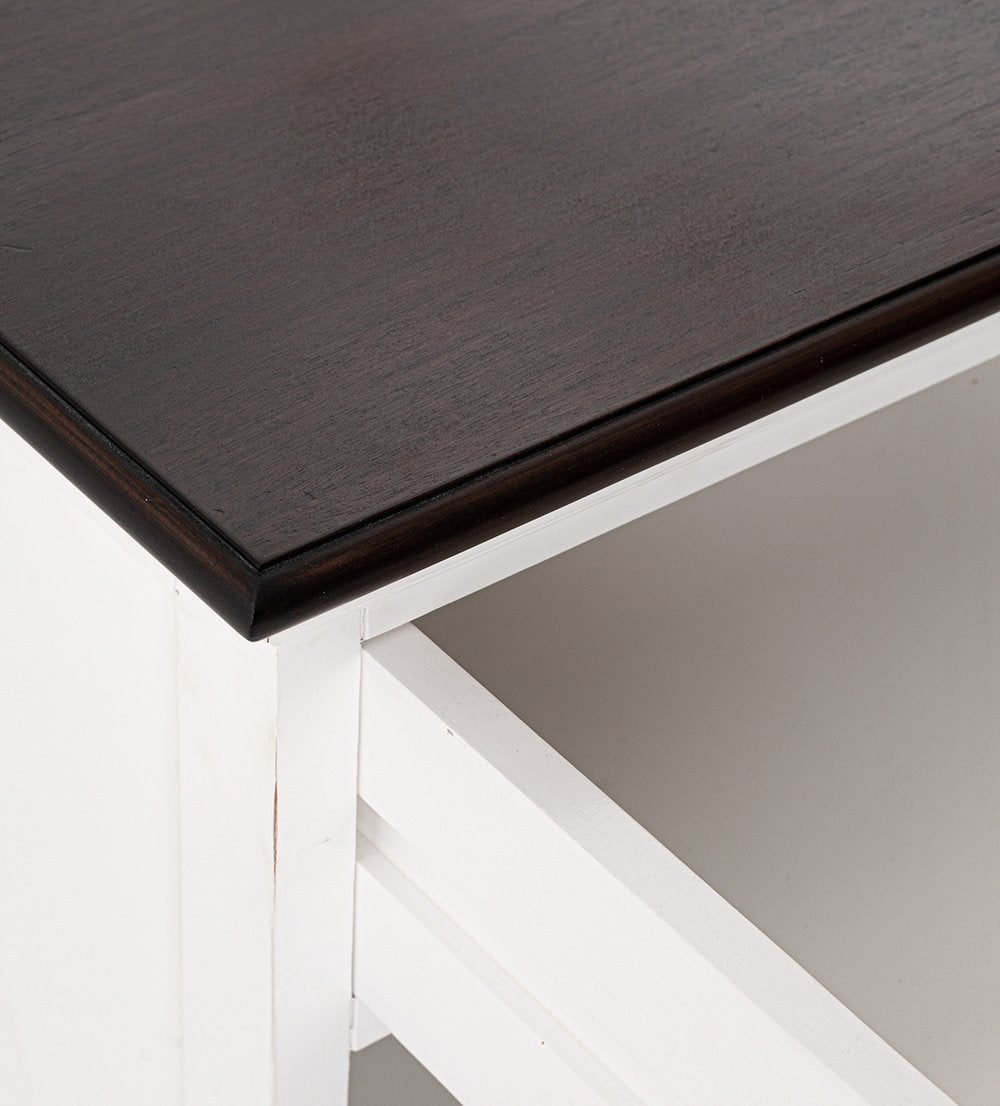 Bedside Table with Shelves | Marcottestyle