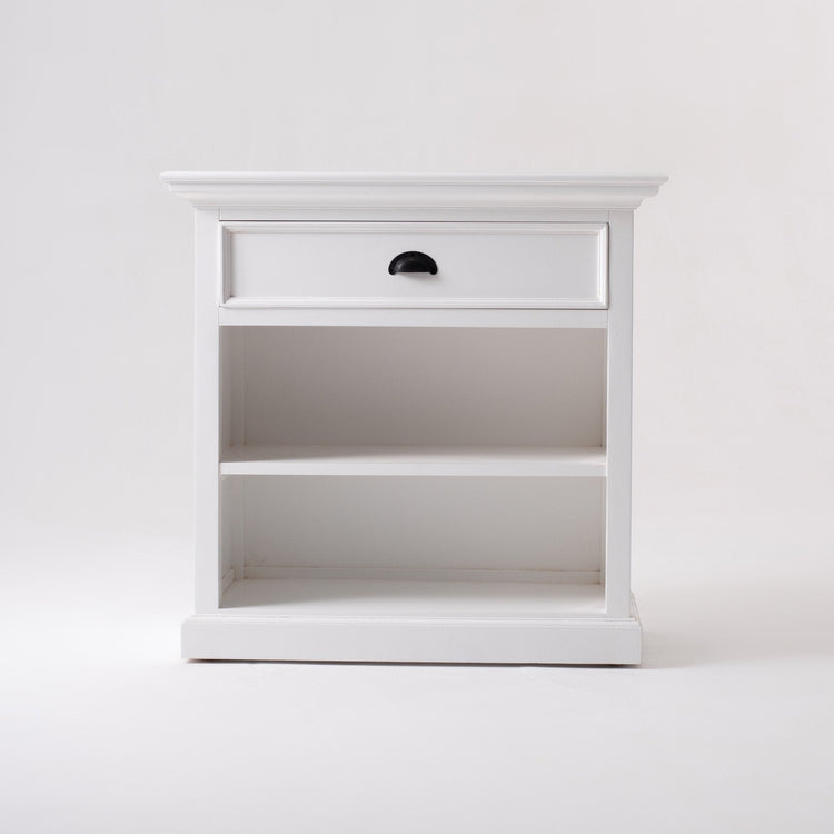 Bedside Table with shelves - Vue latérale | Marcottestyle