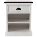 Bedside Table with Shelves