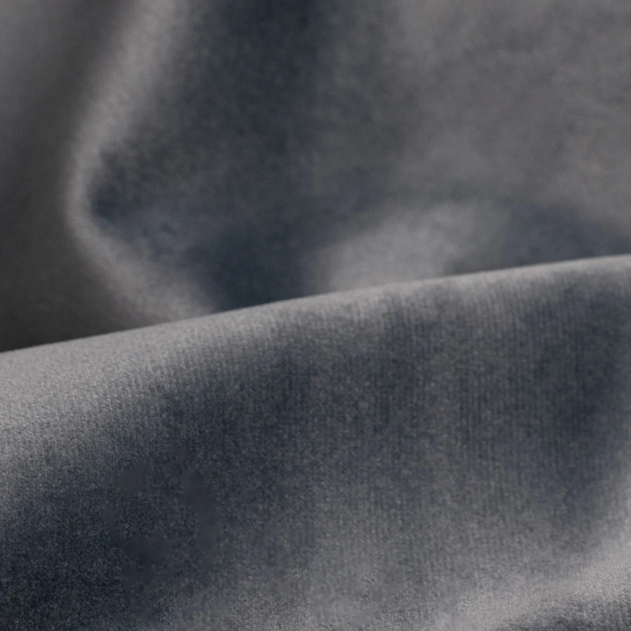 Bluvel 10 Slate Blue velvet fabric - Dining Chair Canon - Alcantara Slate Blue | Marcottestyle