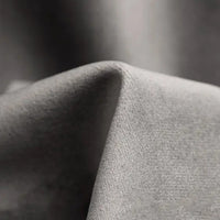 Bluvel 14 Silver Grey velvet fabric - Dining Chair Canon - Alcantara Silver Grey | Marcottestyle