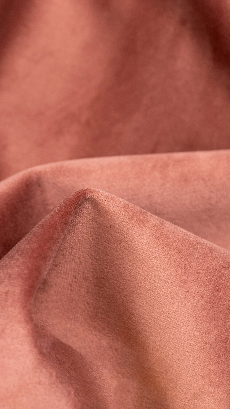 Bluvel 52 Terracotta velvet fabric