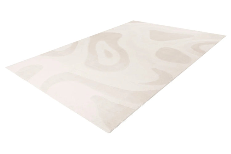 High-Pile Rug - Belmonte Cream Abstract