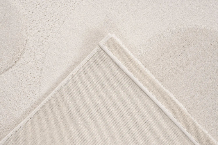High-Pile Rug - Belmonte Cream Abstract