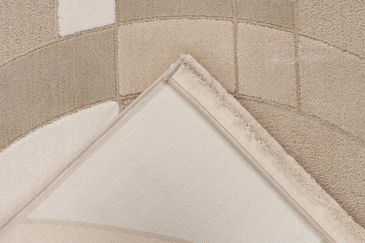 High-Pile Rug - Belmonte Beige Graphic