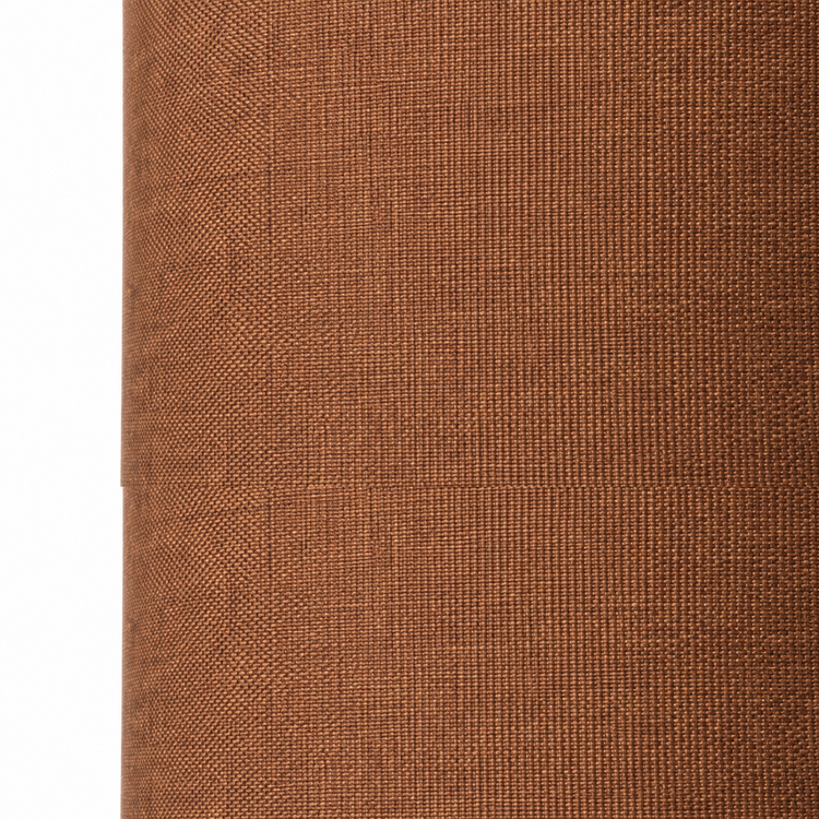 Extreme close-up macro detail of Table Lamp Boe 7909Z showing intricate fabric texture weave and material finish of the taupe sand lampshade at high resolution by Marcottestyle