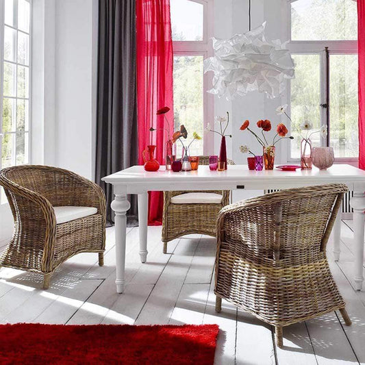 Bonsun Kubu Rattan Arm Chair | Marcottestyle