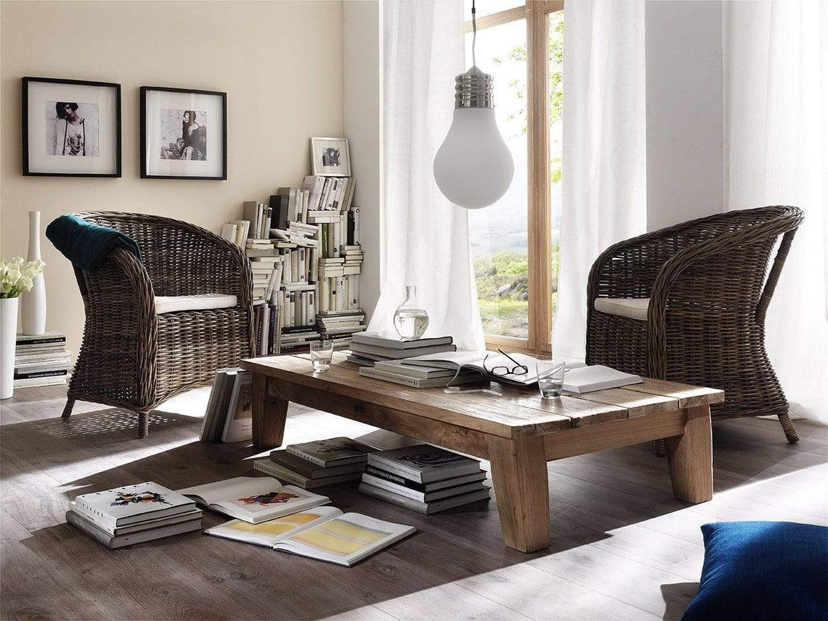 Bonsun Kubu Rattan Arm Chair | Marcottestyle