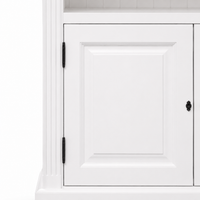 Bookcase - Provins - Solid Pine - 340 x 46 x 197 cm - White