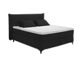 Boxspring Pasena - Schwarz | Includes Base and Topper
