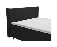 Boxspring Pasena - Schwarz | Includes Base and Topper - Marcottestyle Shop 180 x 200 cm HR foam topper (cold foam)