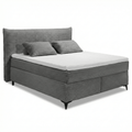 Boxspring Pasena - Grau | Includes Base and Topper