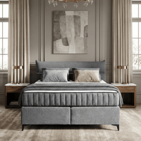 Lit boxspring Sandro - Graphite - Marcottestyle Shop 180 x 200cm H3 - 80kg