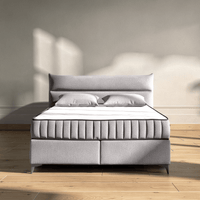 Boxspring Sandro - Grau - Marcottestyle Shop 180 x 200cm H3 - 80kg