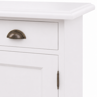 Desk - Bristol - Solid Pine - 110 x 70 x 78 cm - White