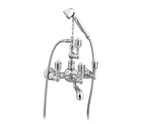 Indica Bath Shower Set with Swarovski Crystal