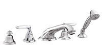 Bronces Mestre Indica Five-Hole Bath Set 038016 chrome