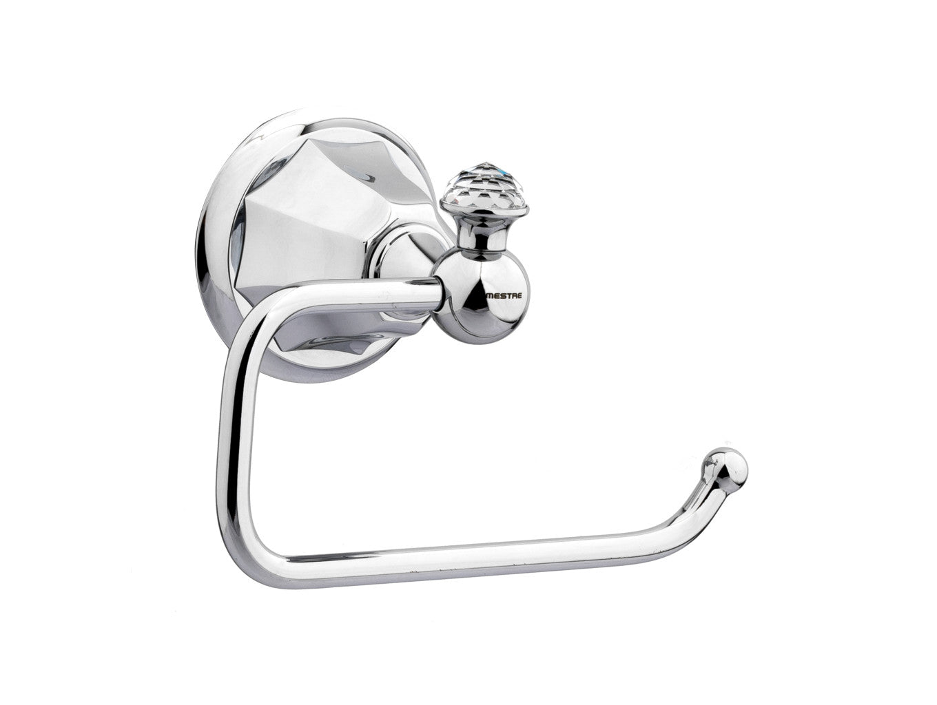 Bronces Mestre Indica Toilet Roll Holder with Swarovski Crystal - 038277 - Bronces Mestre