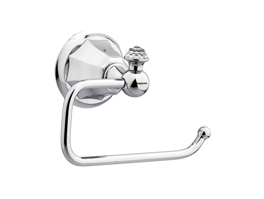 Bronces Mestre Indica Toilet Roll Holder with Swarovski Crystal - 038277 - Bronces Mestre