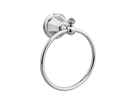 Indica Towel Holder with Swarovski Crystal